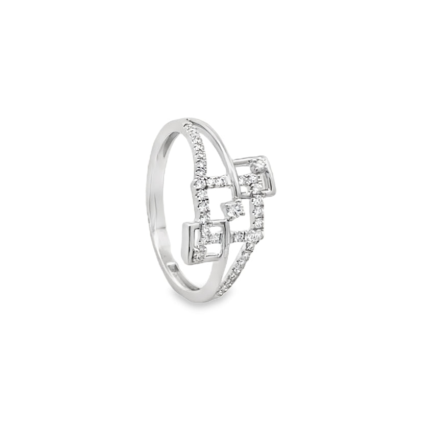 Geometric Diamond Ring Secondary image