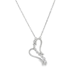 Elegant Heart Pendant Necklace