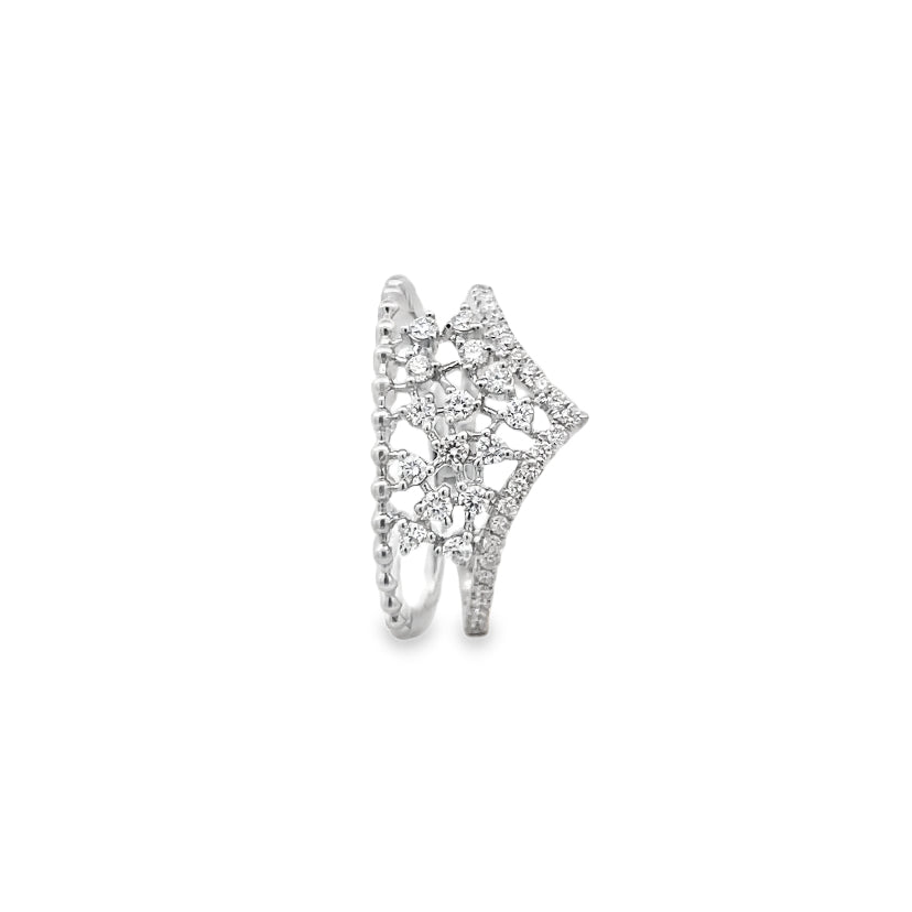 Lace Diamond Ring