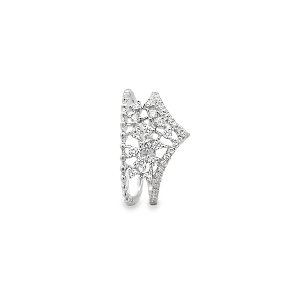 Lace Diamond Ring