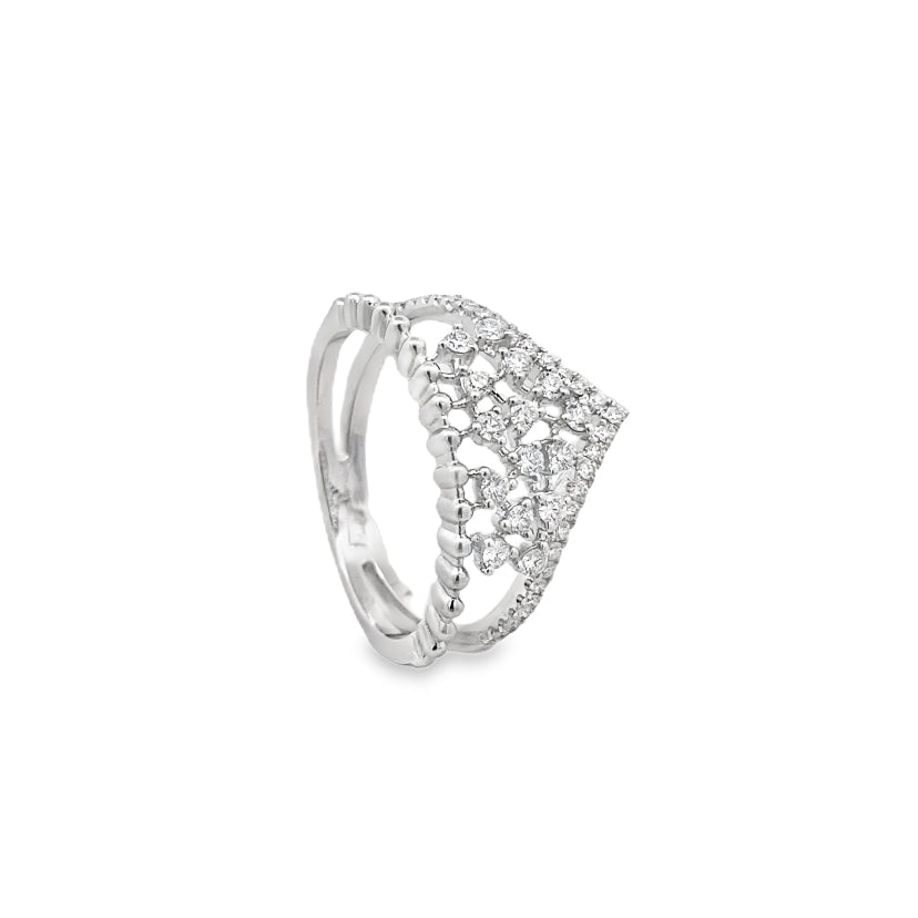 Lace Diamond Ring