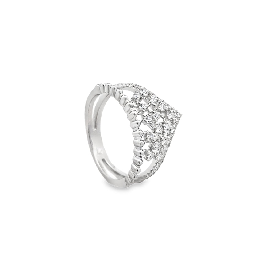Lace Diamond Ring