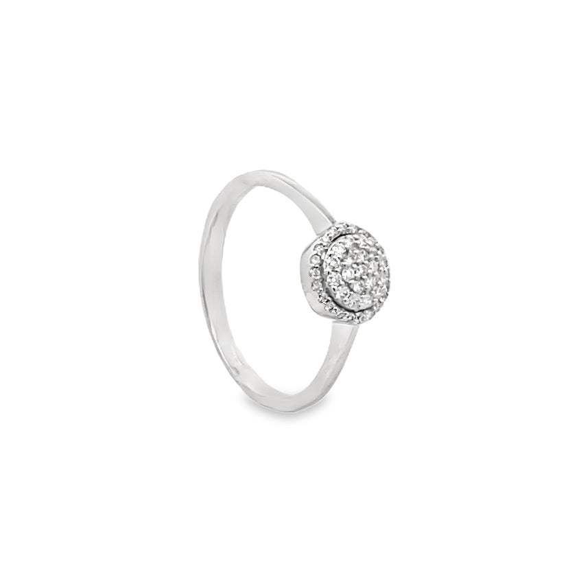 Round Halo Diamond Ring Secondary image