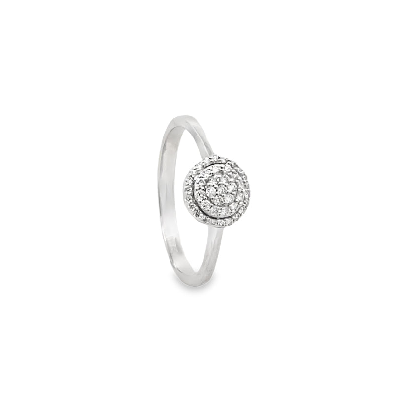 Round Halo Diamond Ring Main image