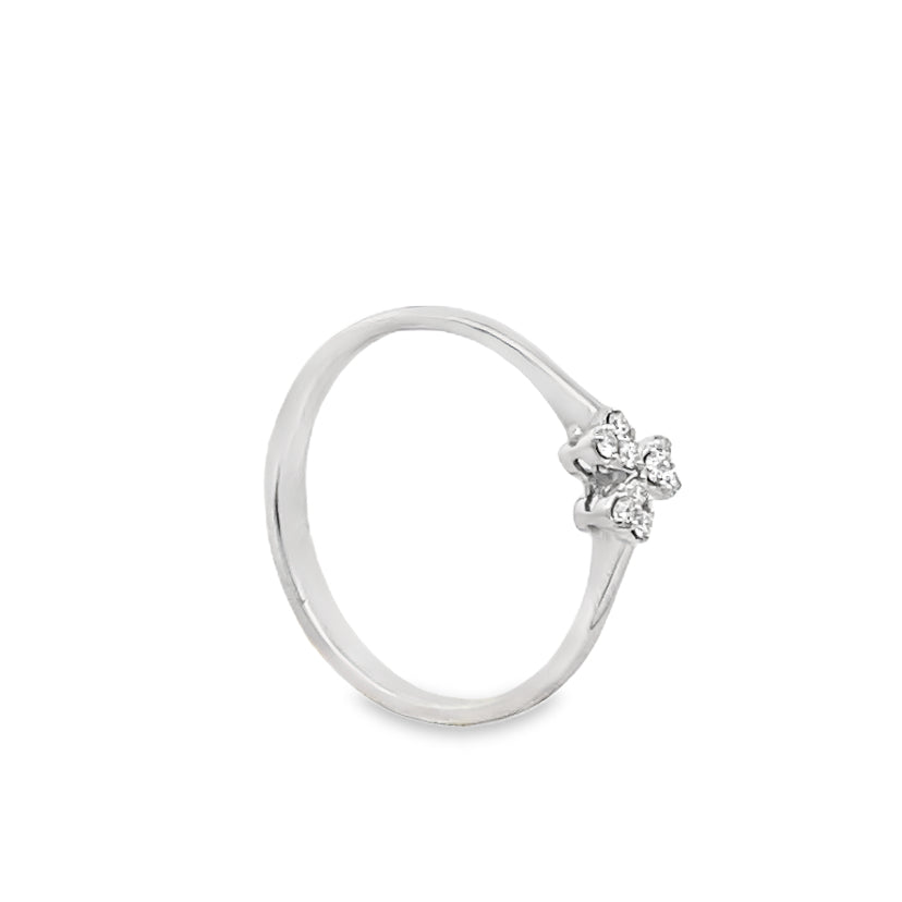 Floral Diamond Ring
