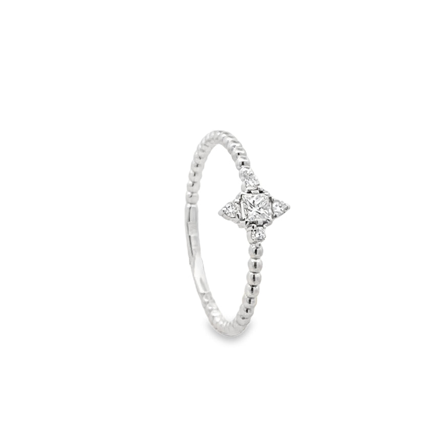 Princess Three Stone Diamond Ring Main image