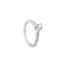 Pavé Solitaire Diamond Ring