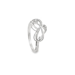 Elegant Infinity Ring