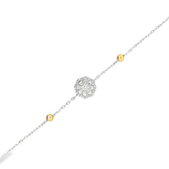 Elegant Flower Bracelet