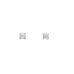 Elegant Diamond Stud Earrings