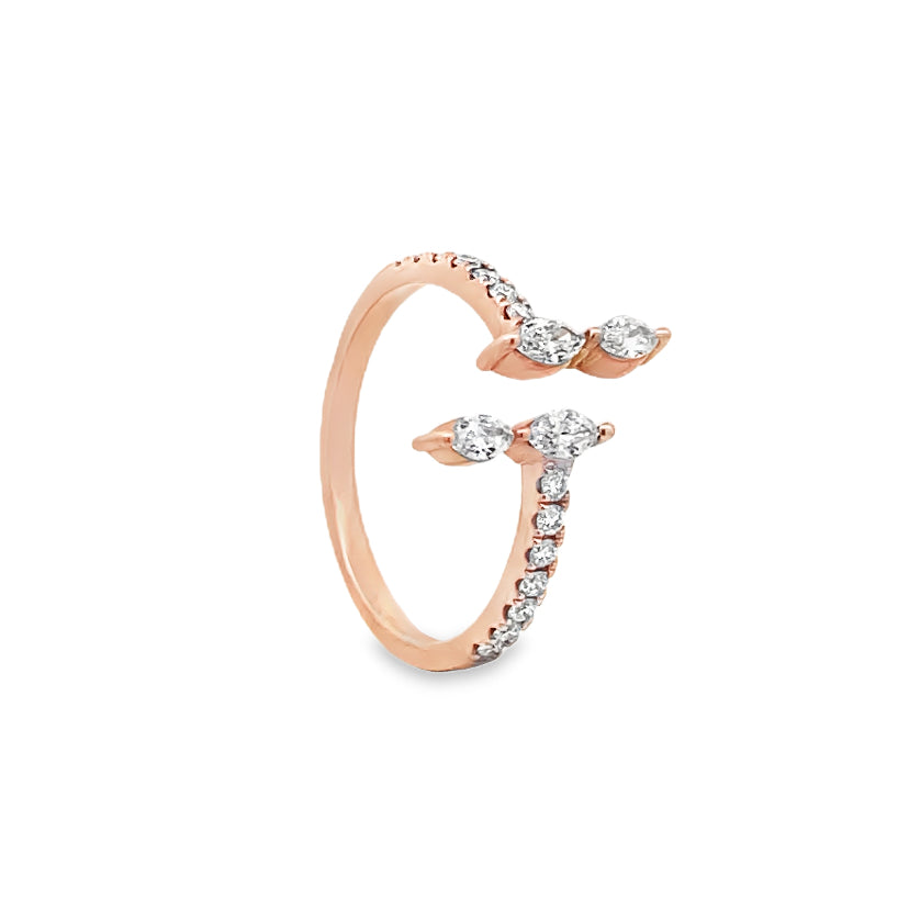 Open Marquise Diamond Ring Main image