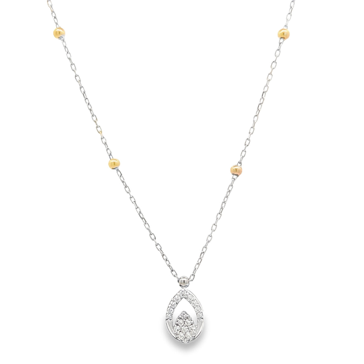 Elegant Teardrop Pendant Necklace