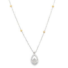 Elegant Teardrop Pendant Necklace