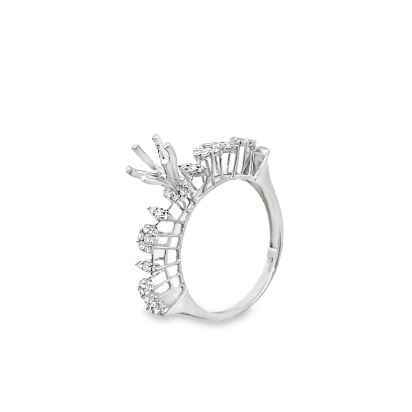 Elegant Diamond-Encrusted Ring
