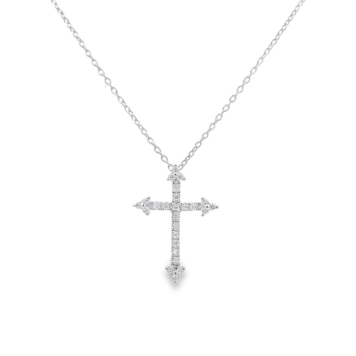 Elegant Cross Pendant Necklace