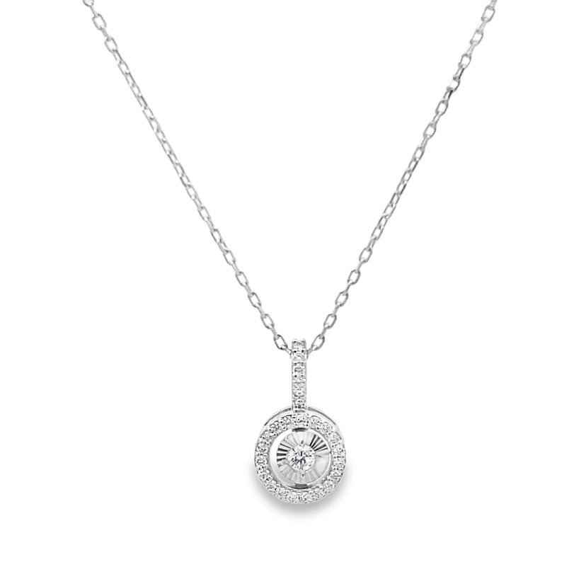 Diamond Necklace 18k Gold Secondary image