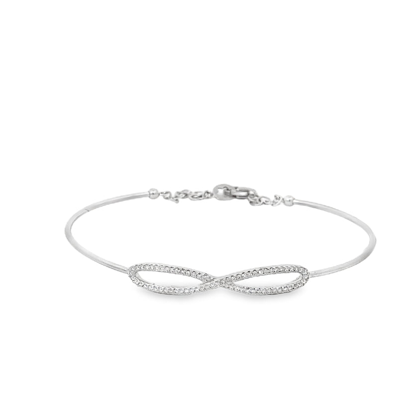 Infinity Diamond Bracelet Main image