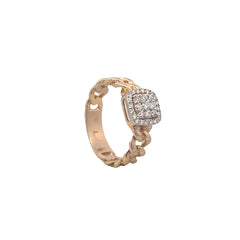 Elegant Gold Diamond Ring