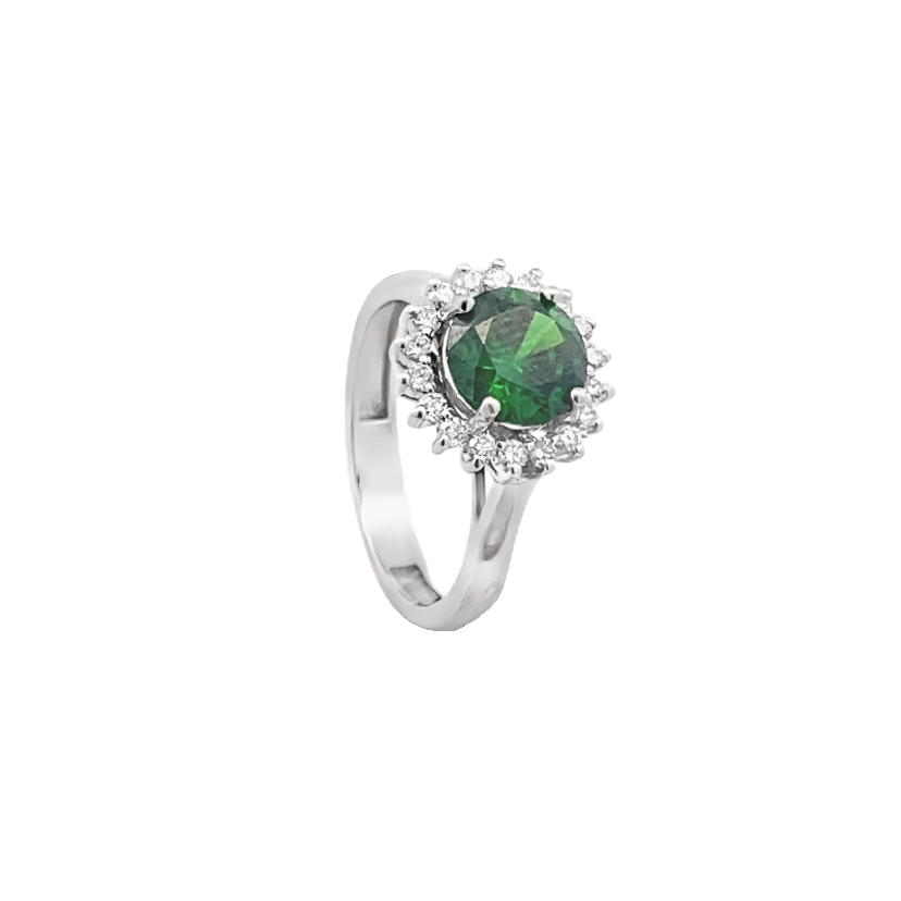 Elegant Emerald Ring