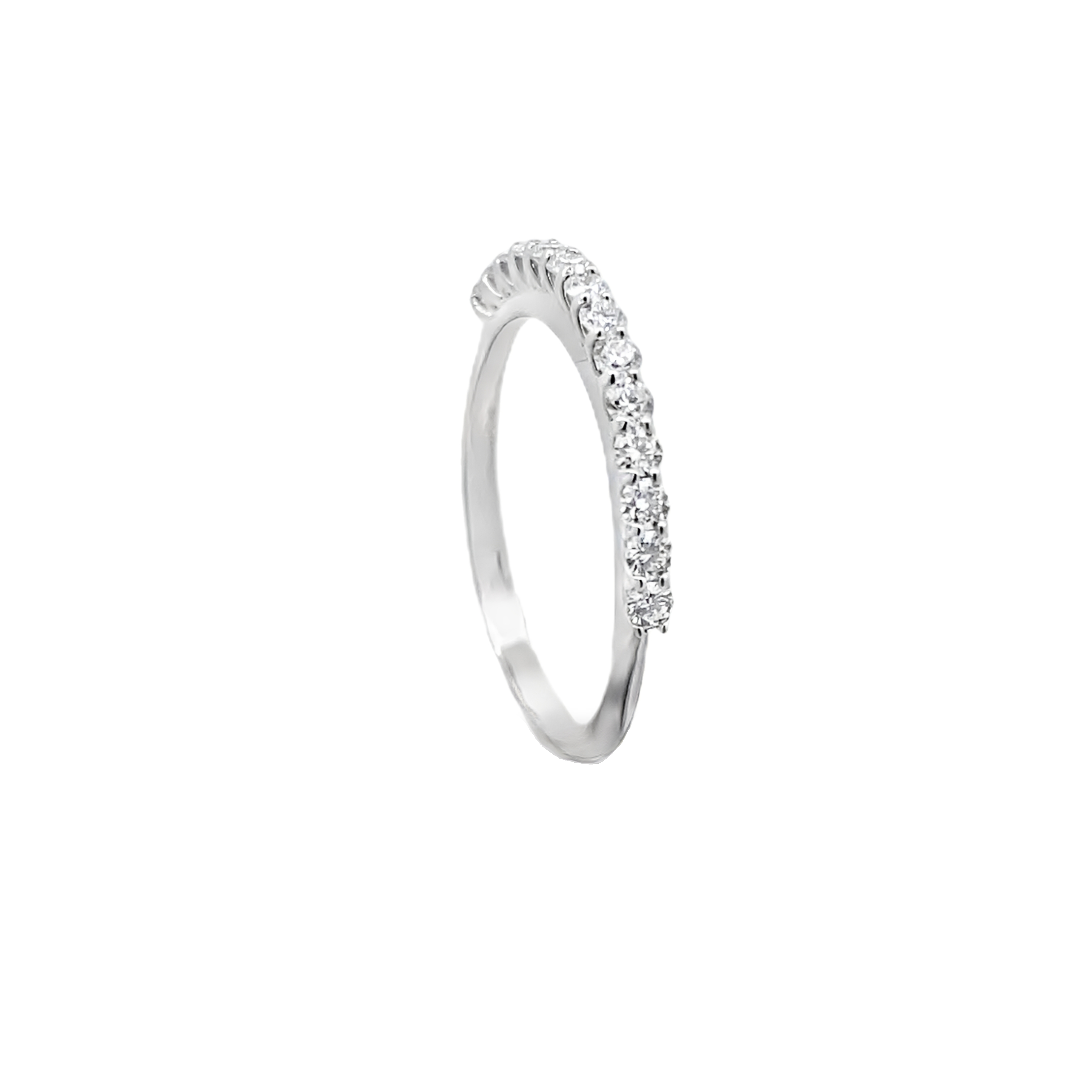 Slim Diamond Eternity Ring Secondary image