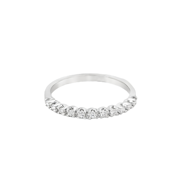 Half Eternity Diamond Ring