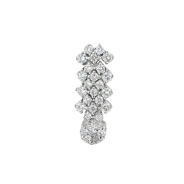 Elegant Silver Flower Rings