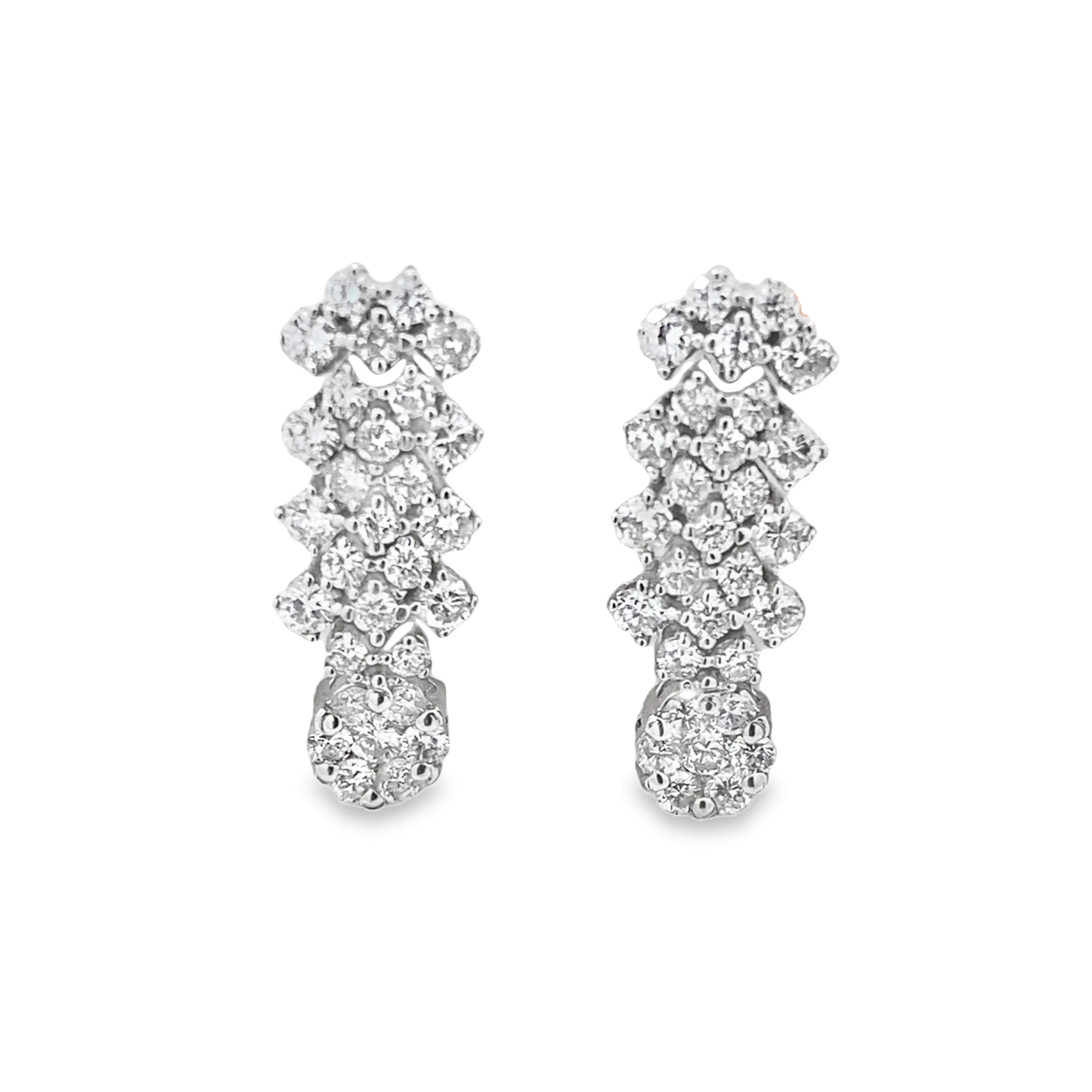 Elegant Silver Flower Rings Main image