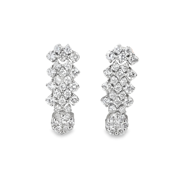 Elegant Silver Flower Rings