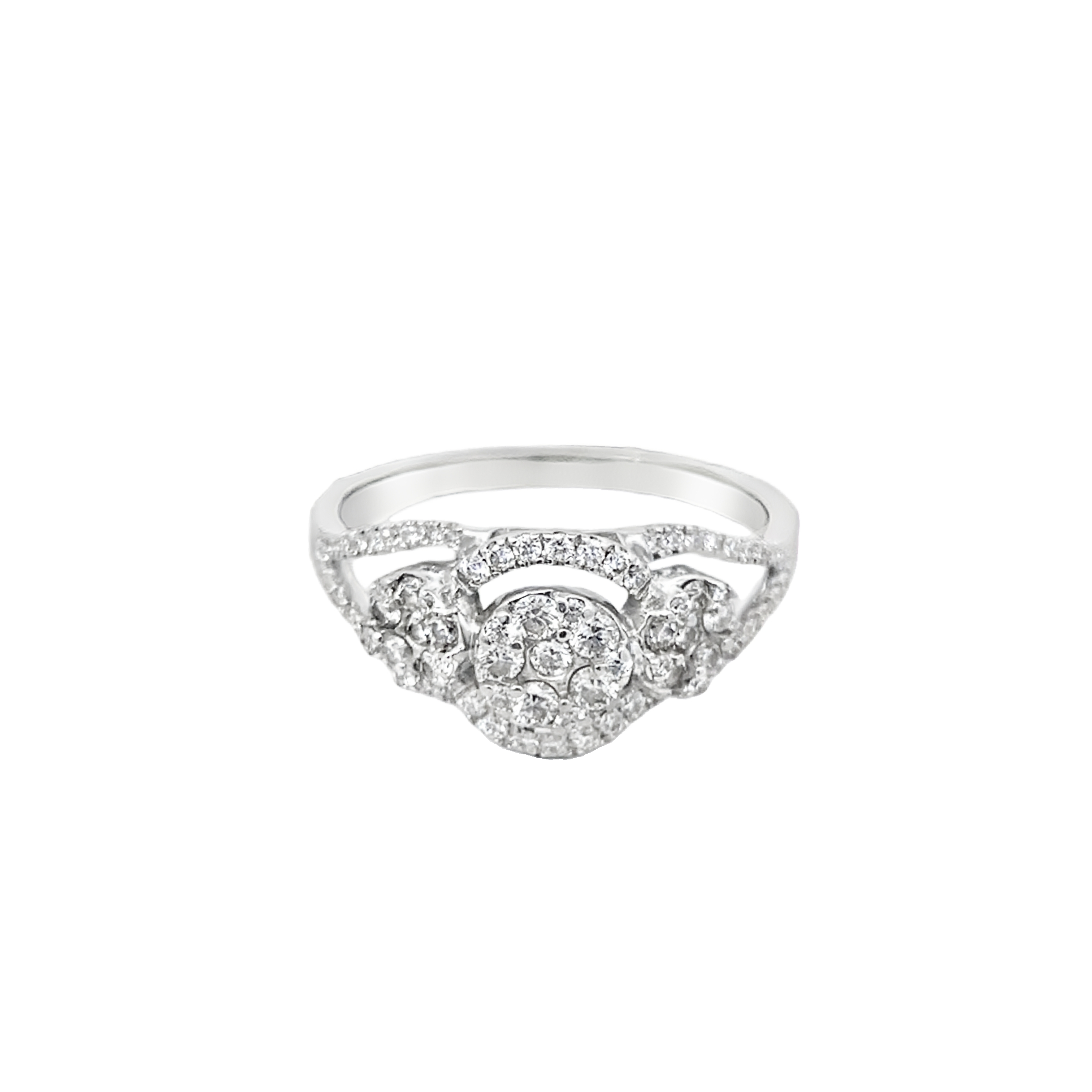 Multishaped Diamond Ring Main image