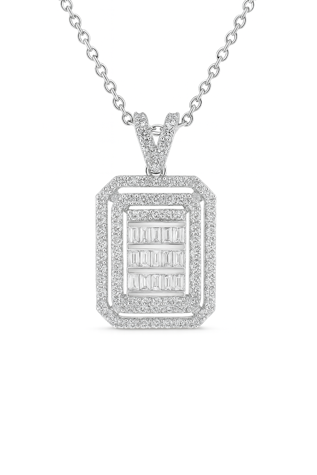 Diamond Necklace in 18k Gold Main image