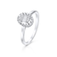 Baguette Halo Diamond Ring