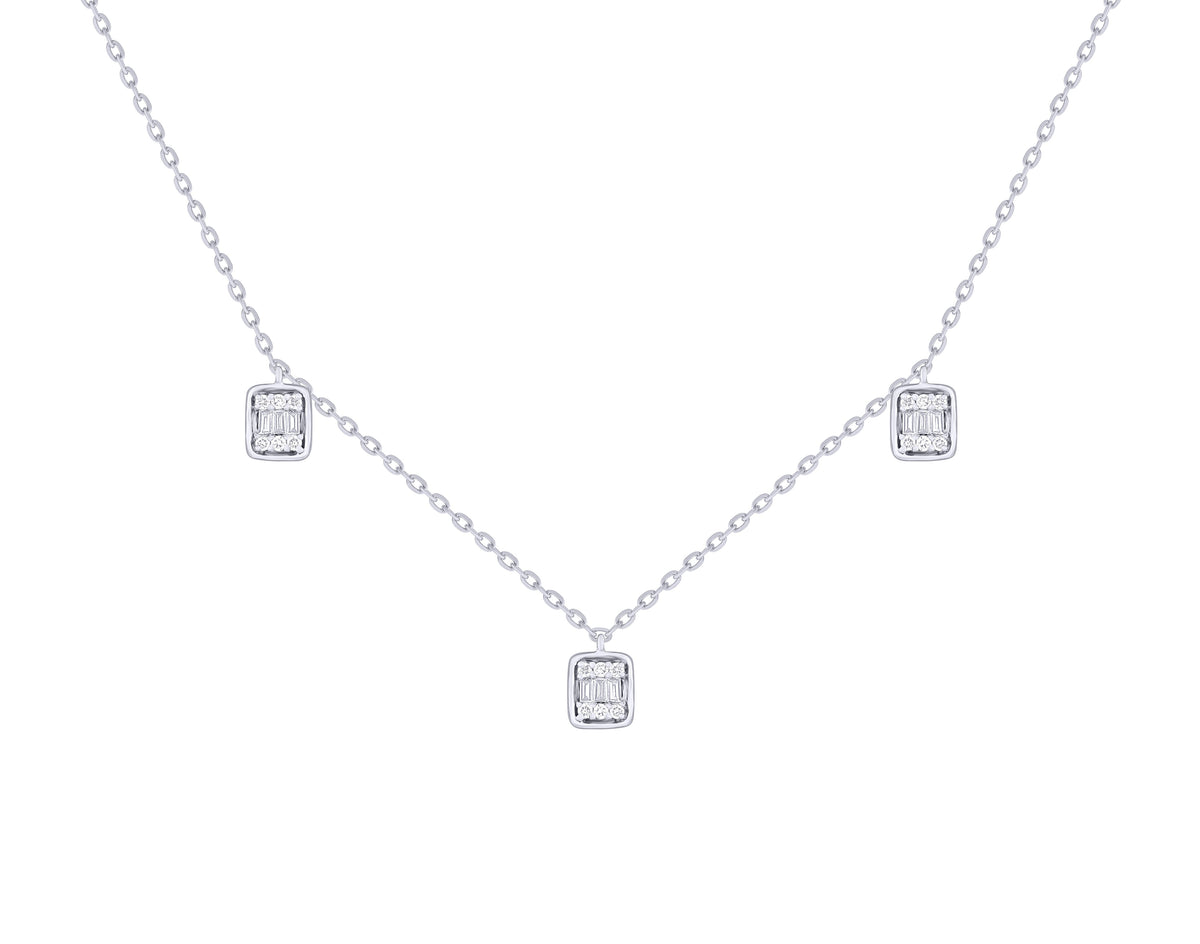 Diamond Necklace 18k Gold