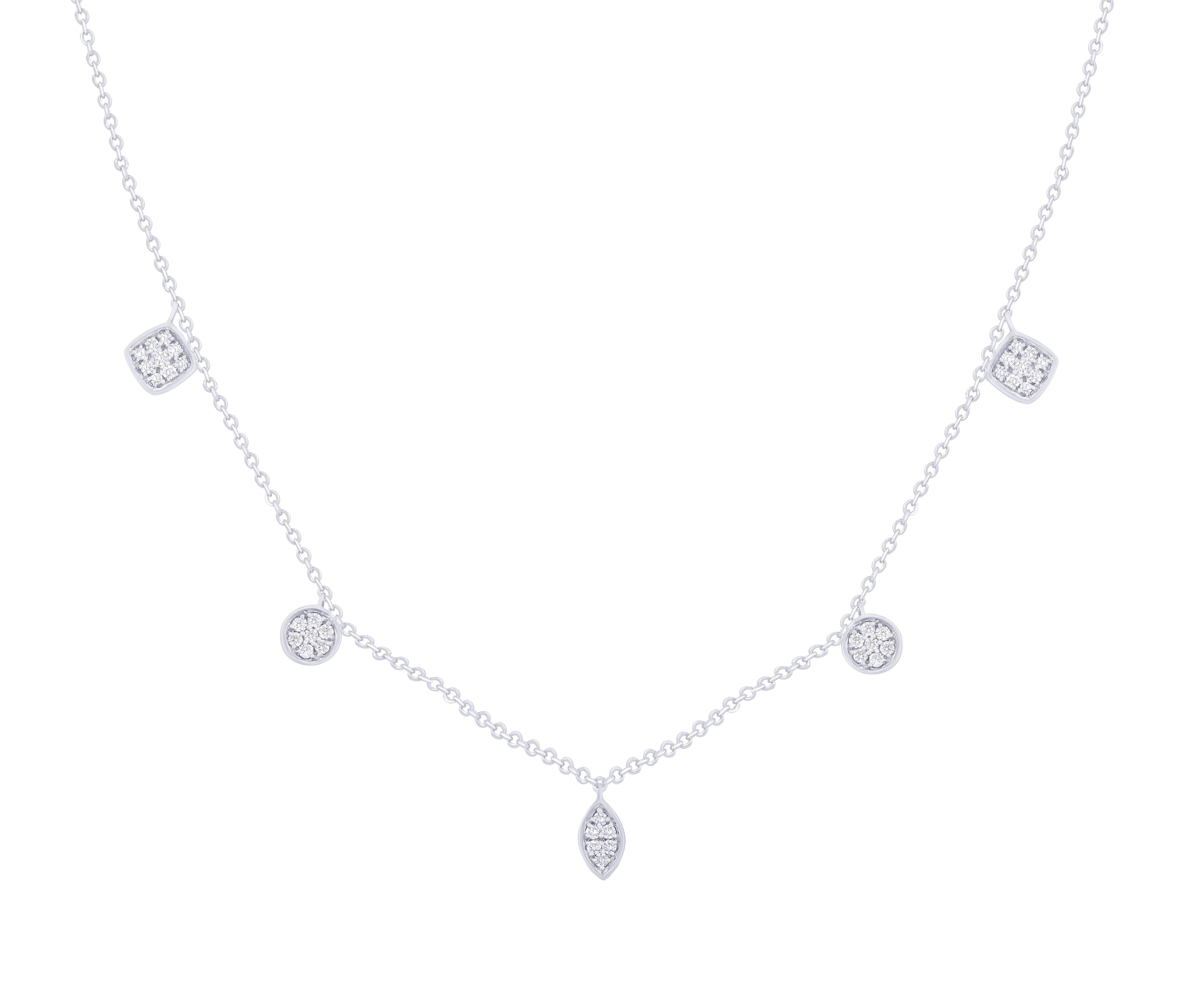 Diamond Necklace 18k Gold Main image