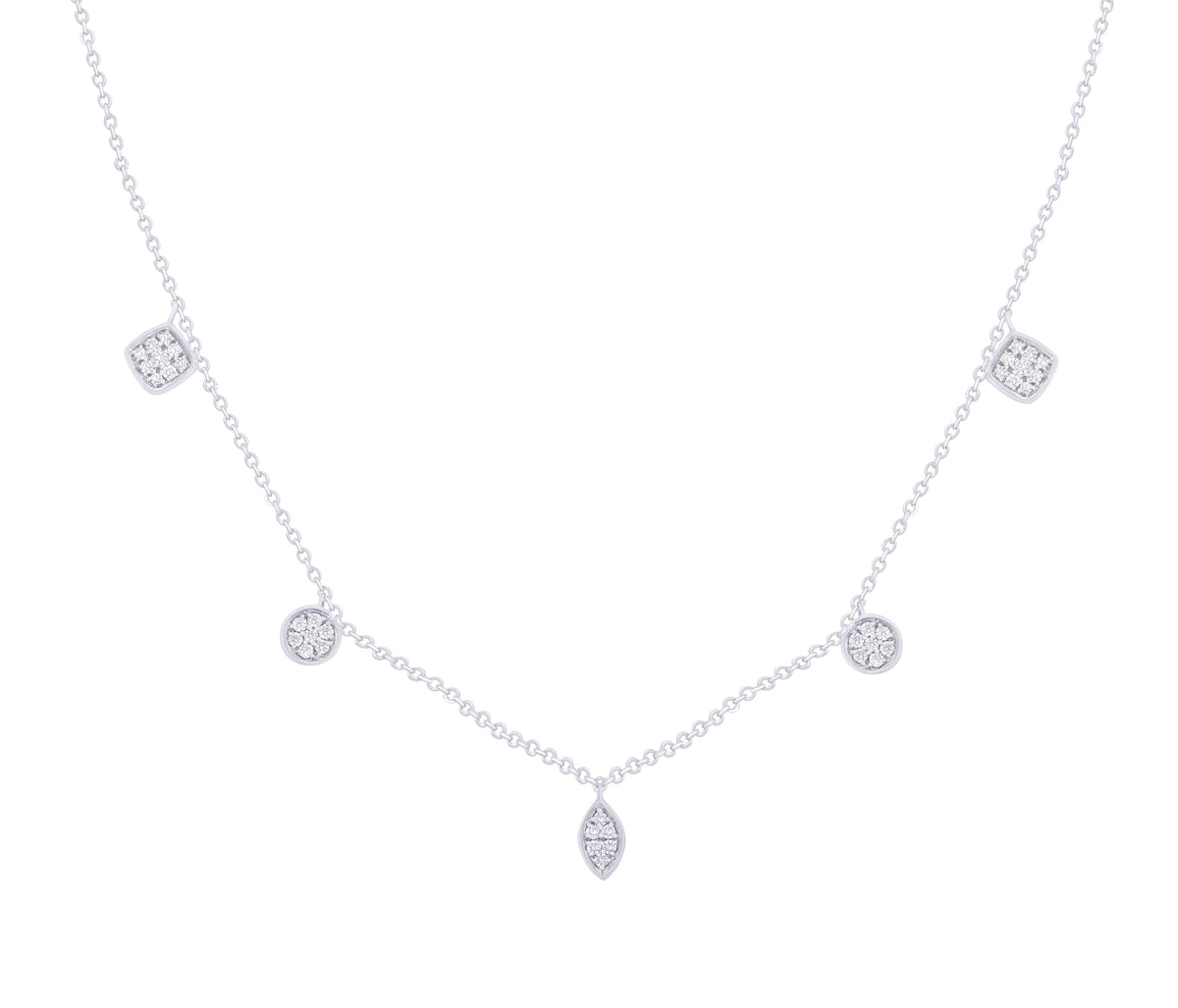 Diamond Necklace 18k Gold