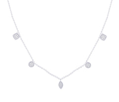 Diamond Necklace 18k Gold