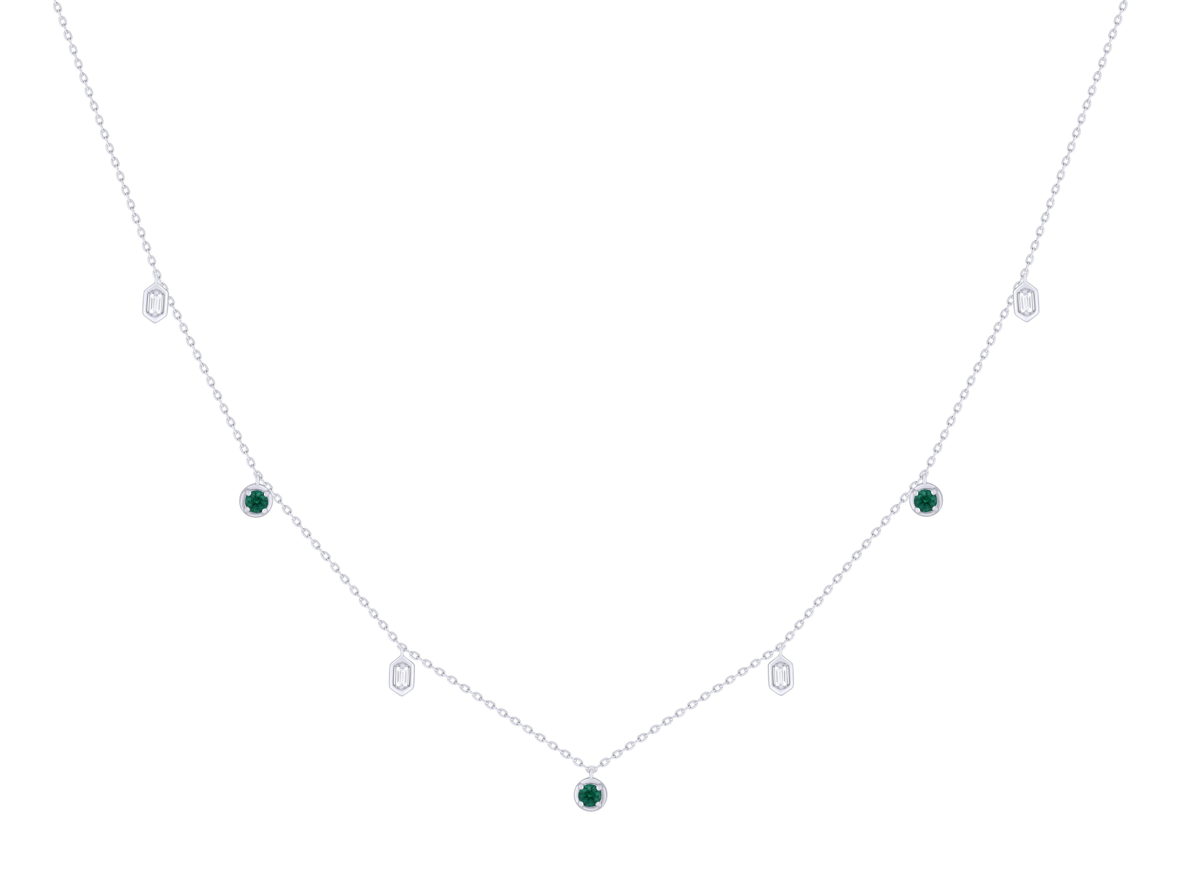 Diamond Necklace 18k Gold