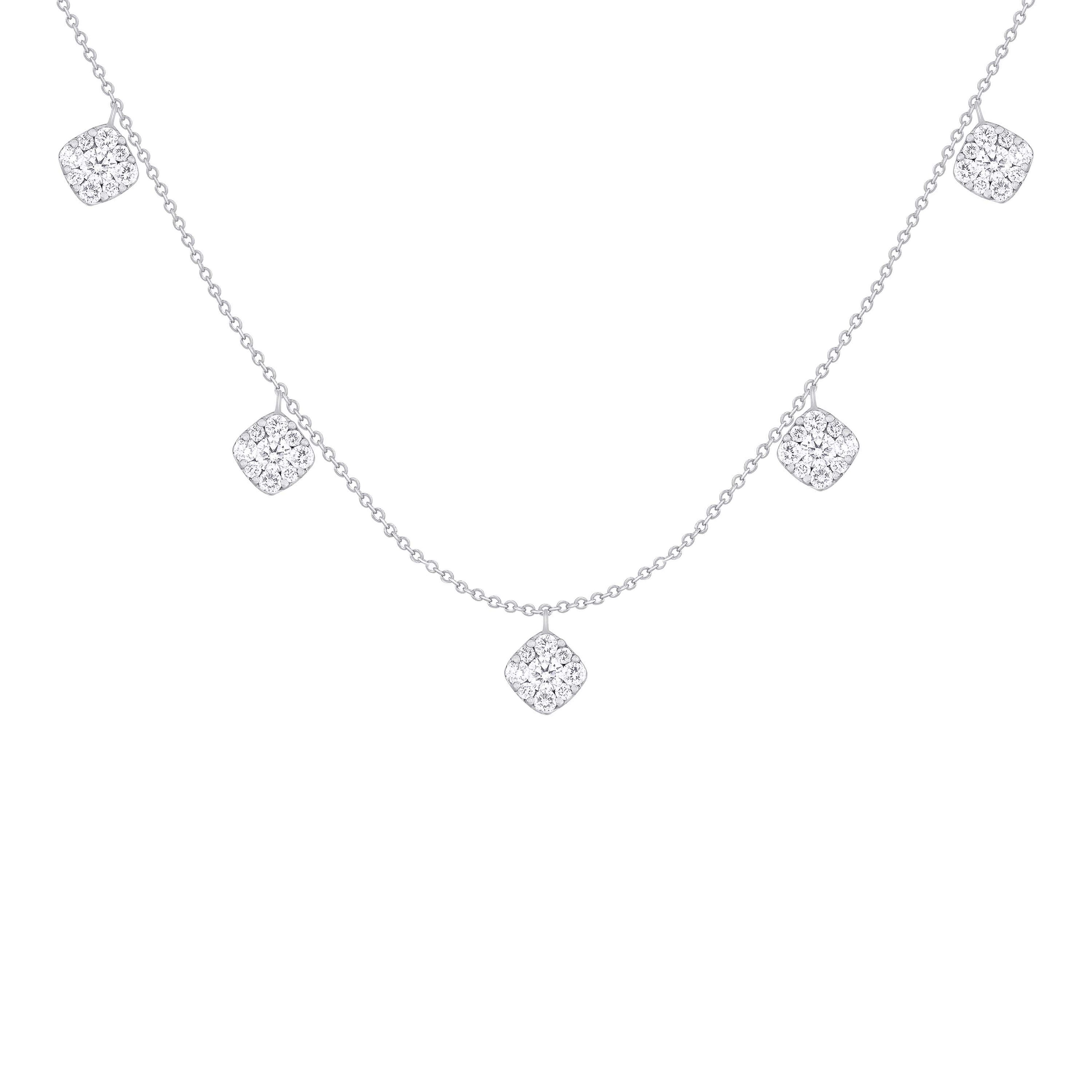 Diamond Necklace 18k Gold
