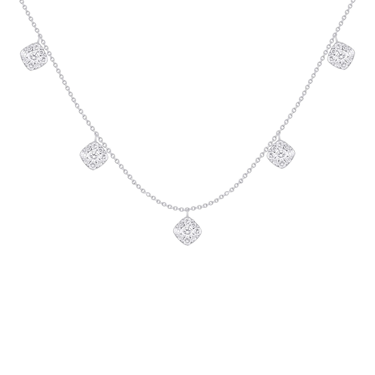 Diamond Necklace 18k Gold