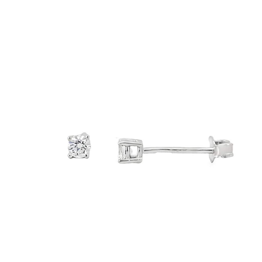 Shop Round Brilliant Diamond Stud Earrings by Amadura Jewelry. 0.36 CT G VS1 natural diamonds. Visit El Korba & Citystars. IGI, GIA & HRD certificates.