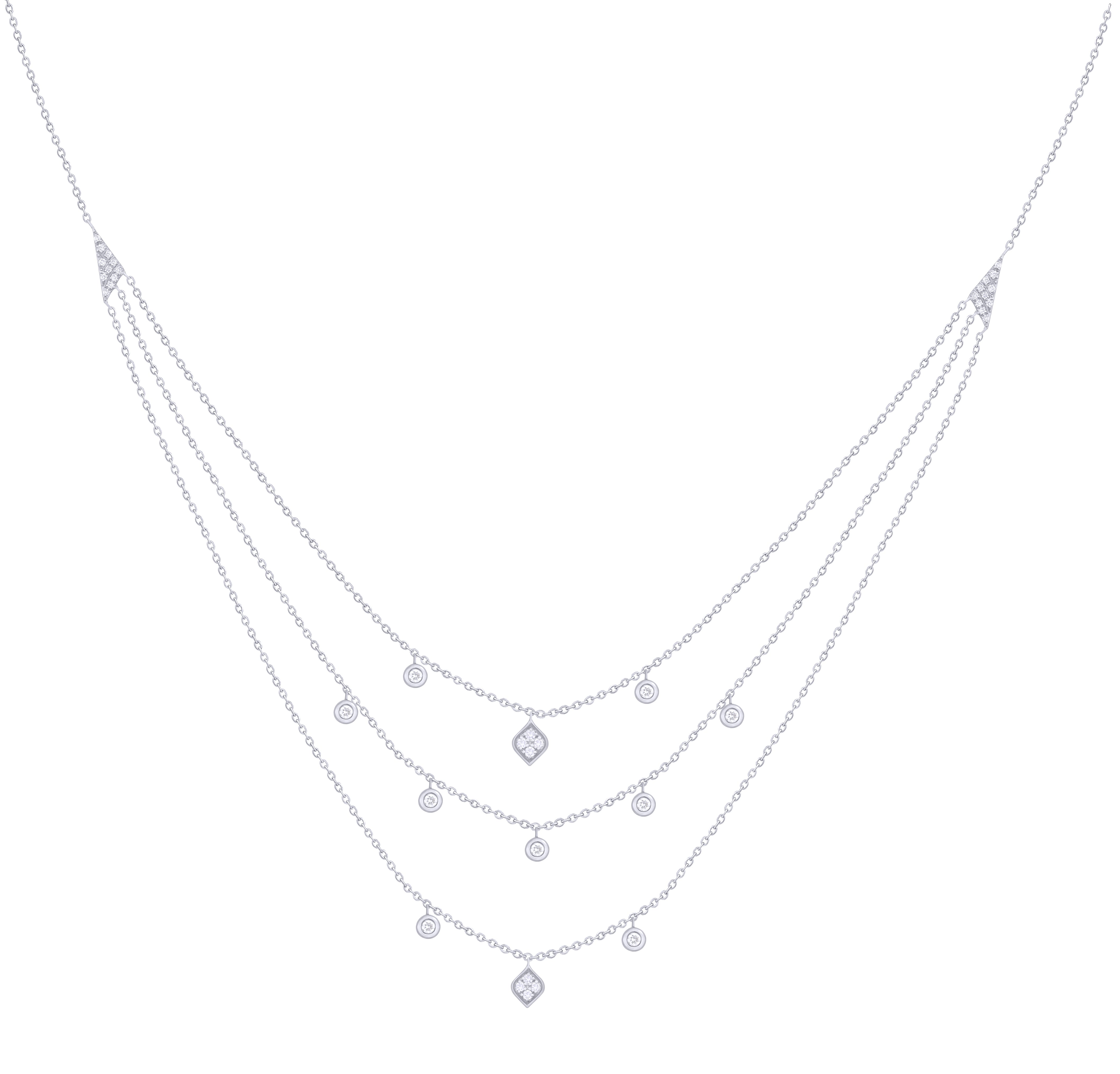 Diamond Necklace 18k Gold Main image