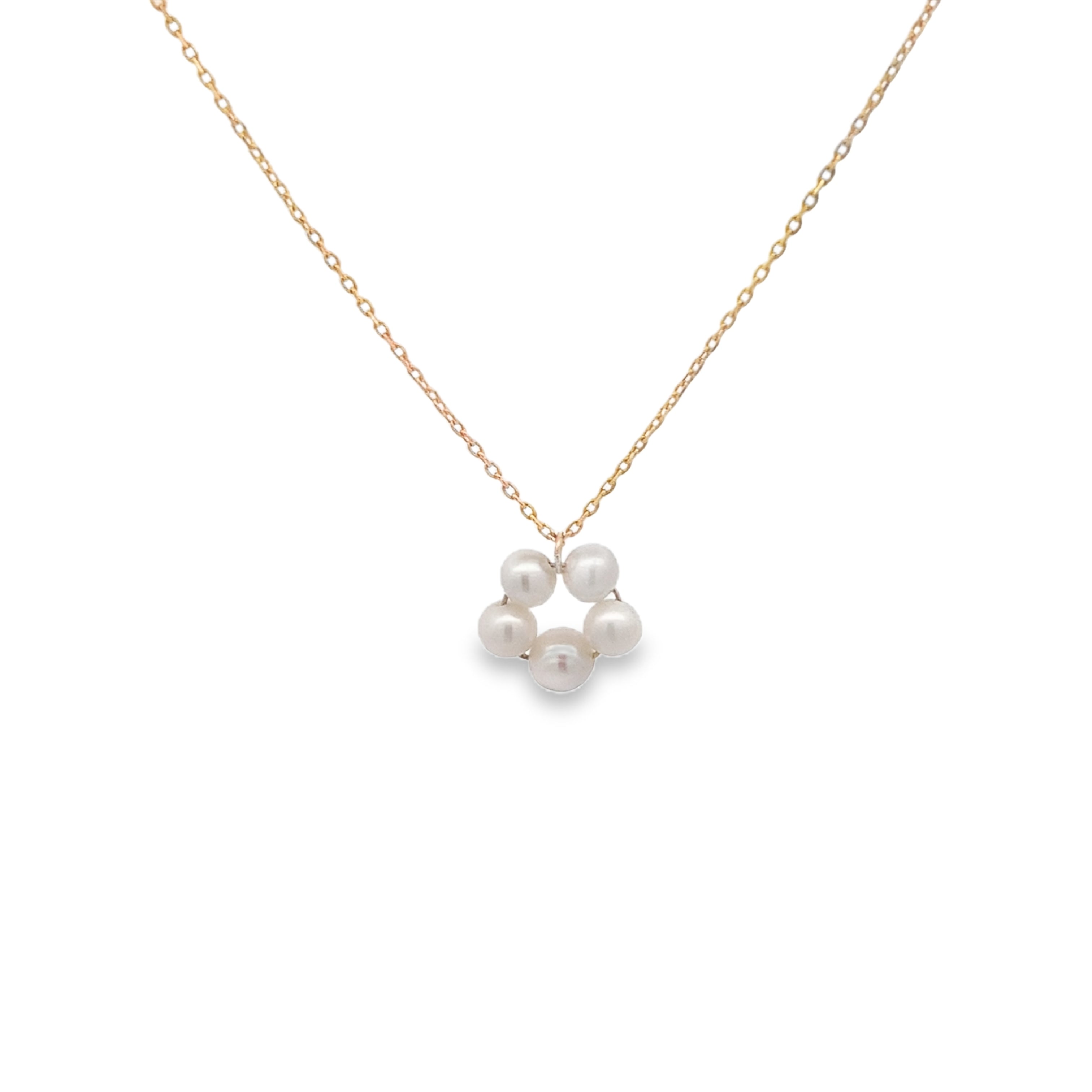 Diamond Necklace in 18k Gold