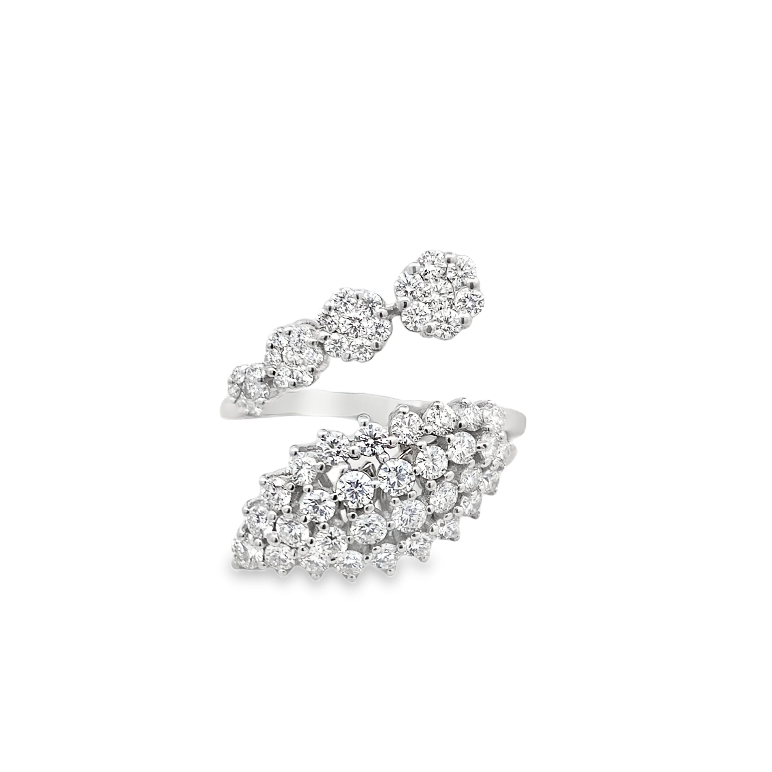 Marquise Diamond Wrap Ring Main image