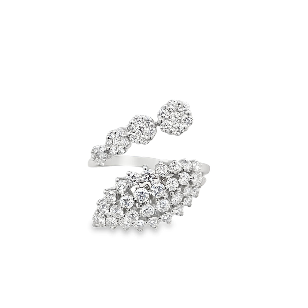 Marquise Diamond Wrap Ring