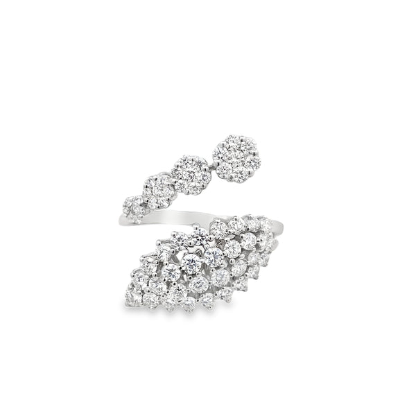 Marquise Diamond Wrap Ring