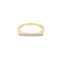 Slim Diamond Wedding Band