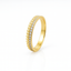 Milgrain Diamond Wedding Band