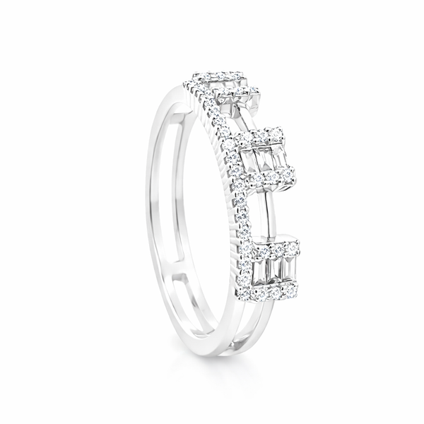 Baguette Diamond Band Ring