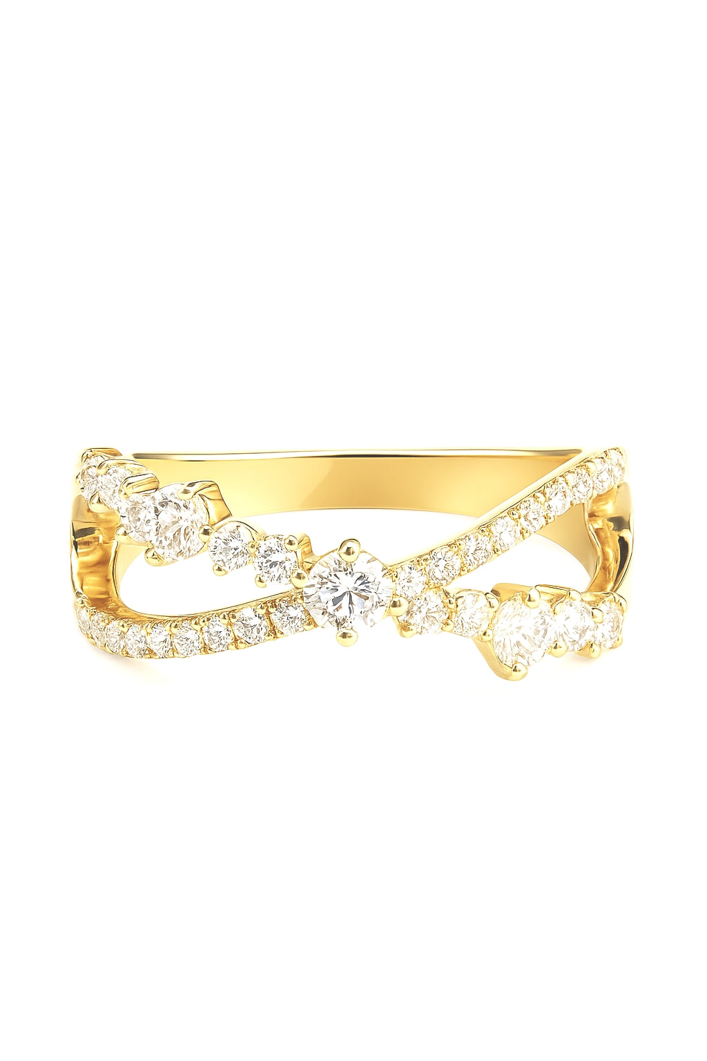Bypass Diamond Ring Main image