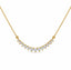 Diamond Curved Necklace