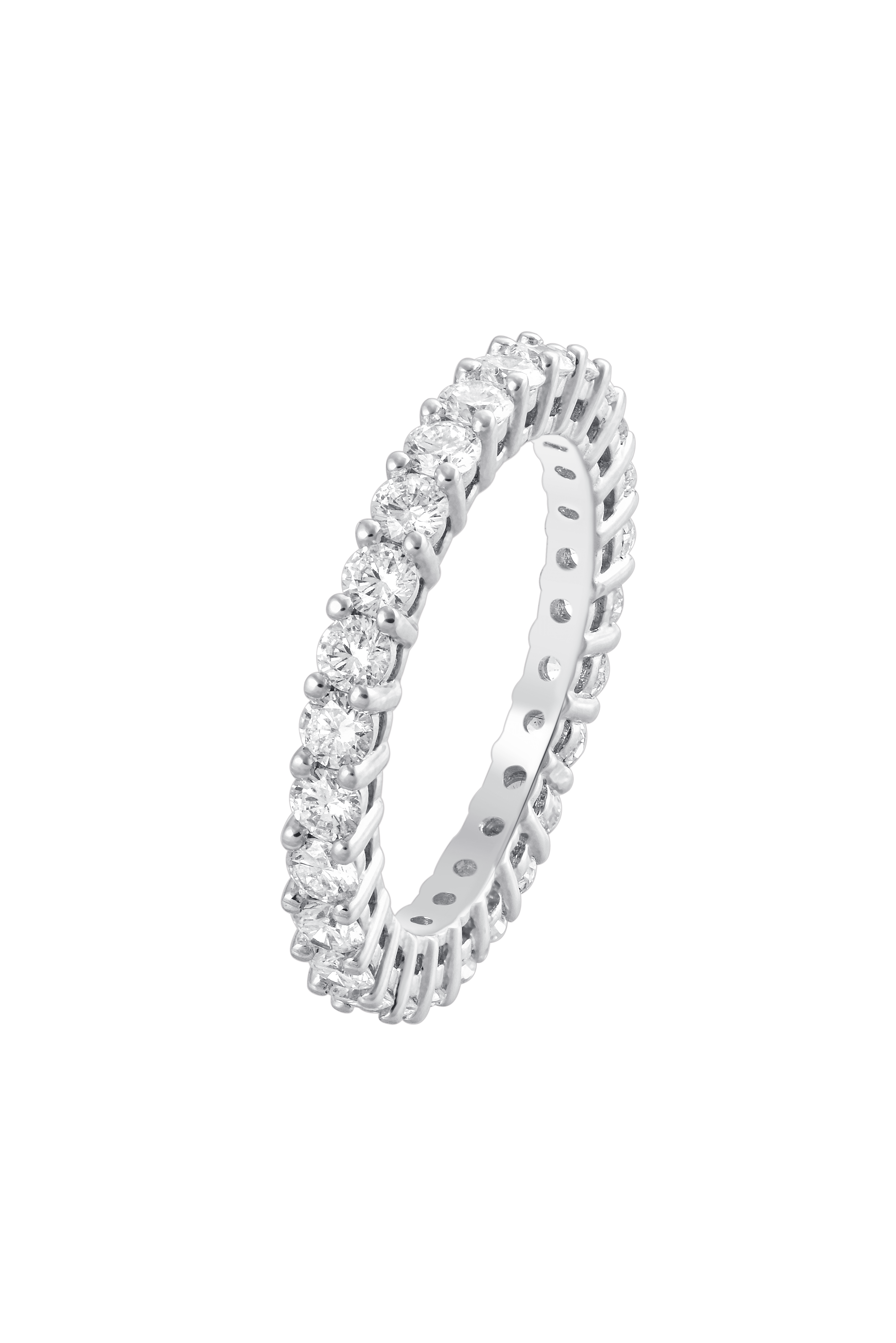 Round Diamond Eternity Band Main image